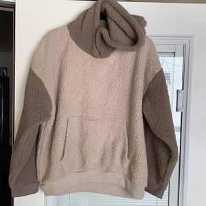 American Eagle Teddy Bear Fleece Hoodie